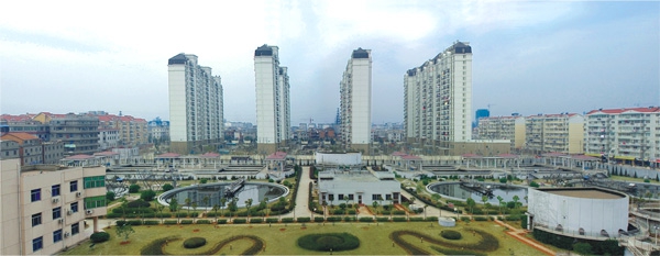 江西最大污水處理廠——南昌朝陽污水處理廠二期工程（省、市優(yōu)良工程，獲滕王閣杯）